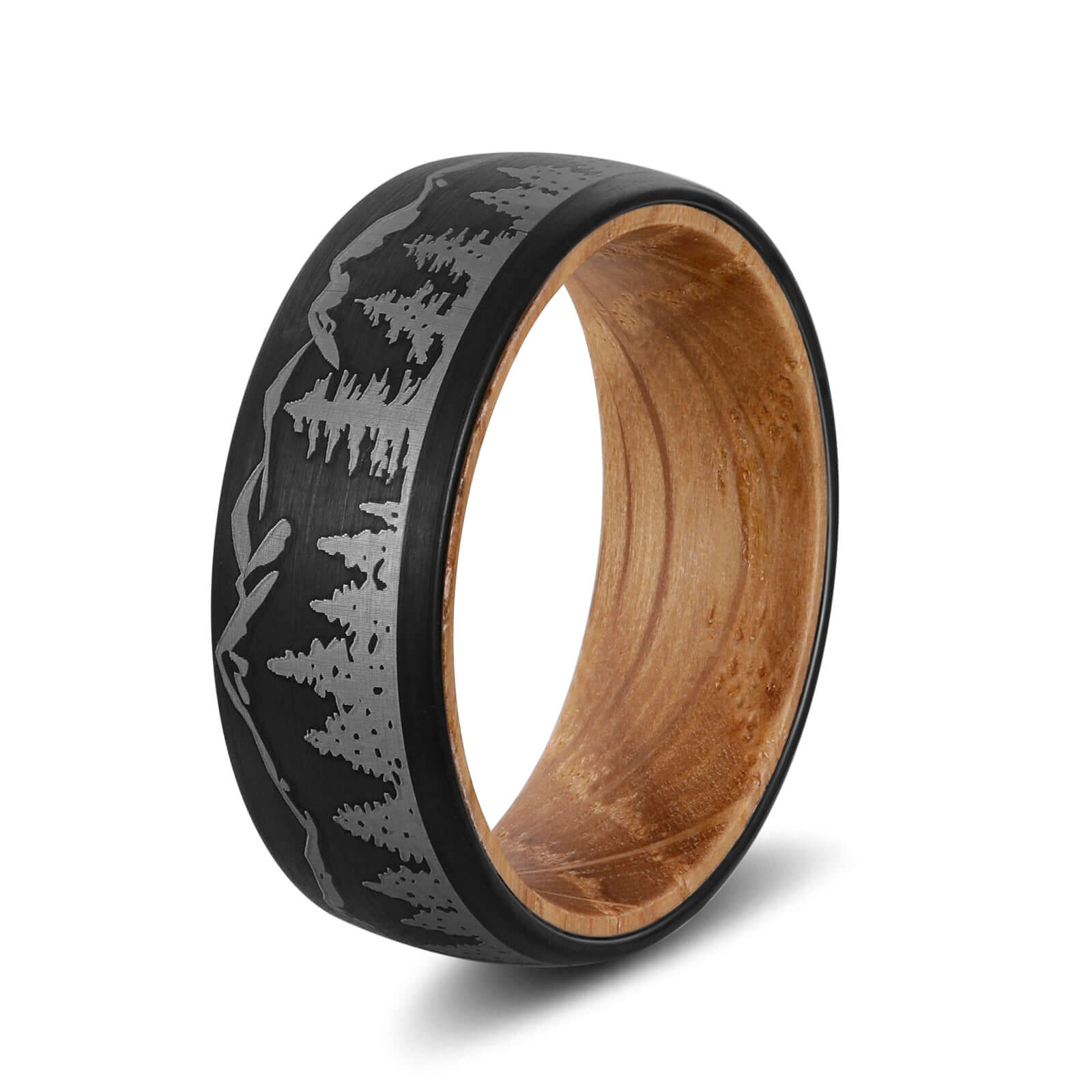 Mountain Forest Landscape Hunting Rings - MUHAKA