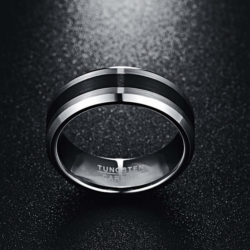 PERSONALIZED SILVERBARON BRUSHED RING - MUHAKA