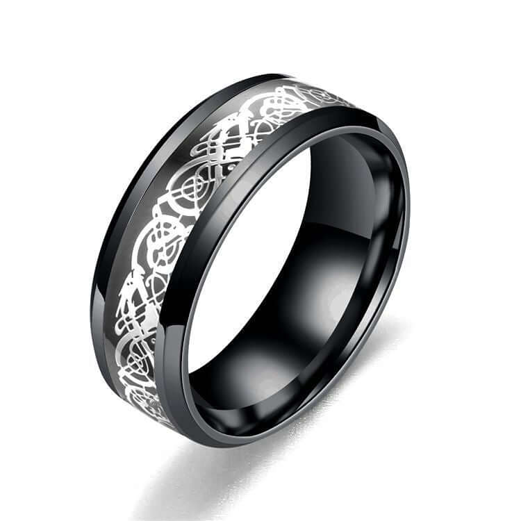 Dragon Pattern Rings - MUHAKA