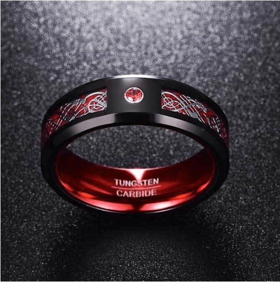 Dragon Carbide Ring - MUHAKA