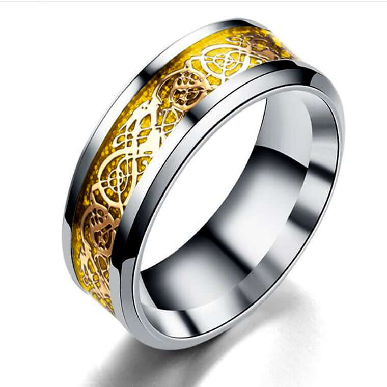 Dragon Pattern Rings - MUHAKA