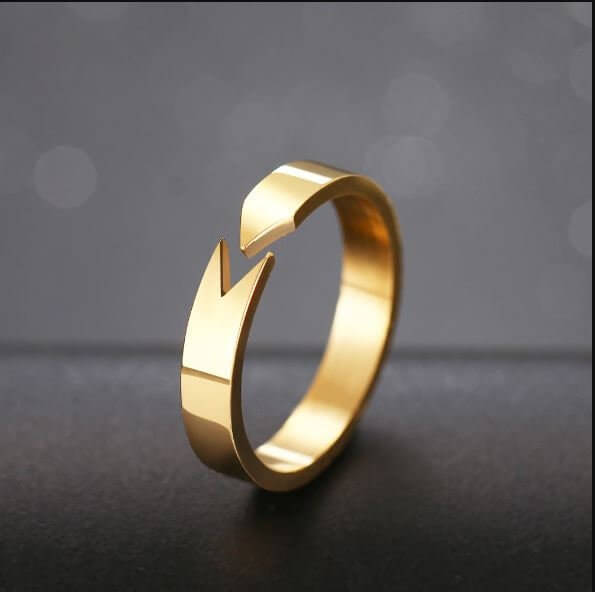 Arrow ring - Golden color ring MUHAKA