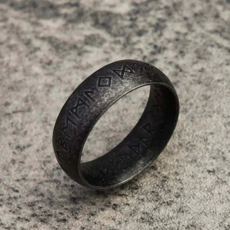 Norse Ruin Viking Ring for Men - MUHAKA